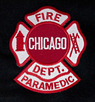 Paramedic Chicago Fire Dept Sweat à Capuche 