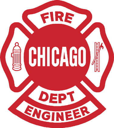 CHICAGO FIRE DEPARTMENT MALTESE PATCH Engineer 