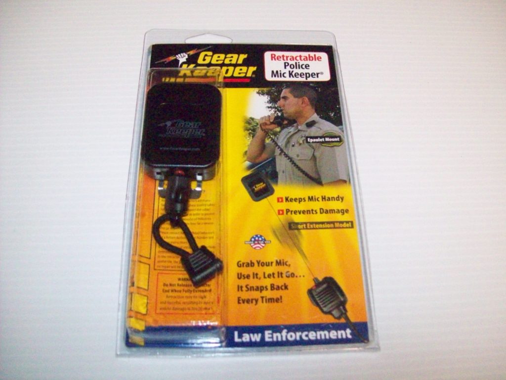 Gear Keeper Retractable Mic Keeper RT24052 Police Shrader's Goods