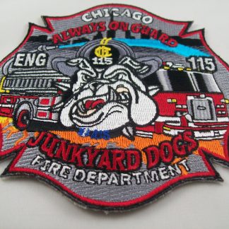 Chicago Engine 44 IL Fire Dept Patch without hose Illinois 