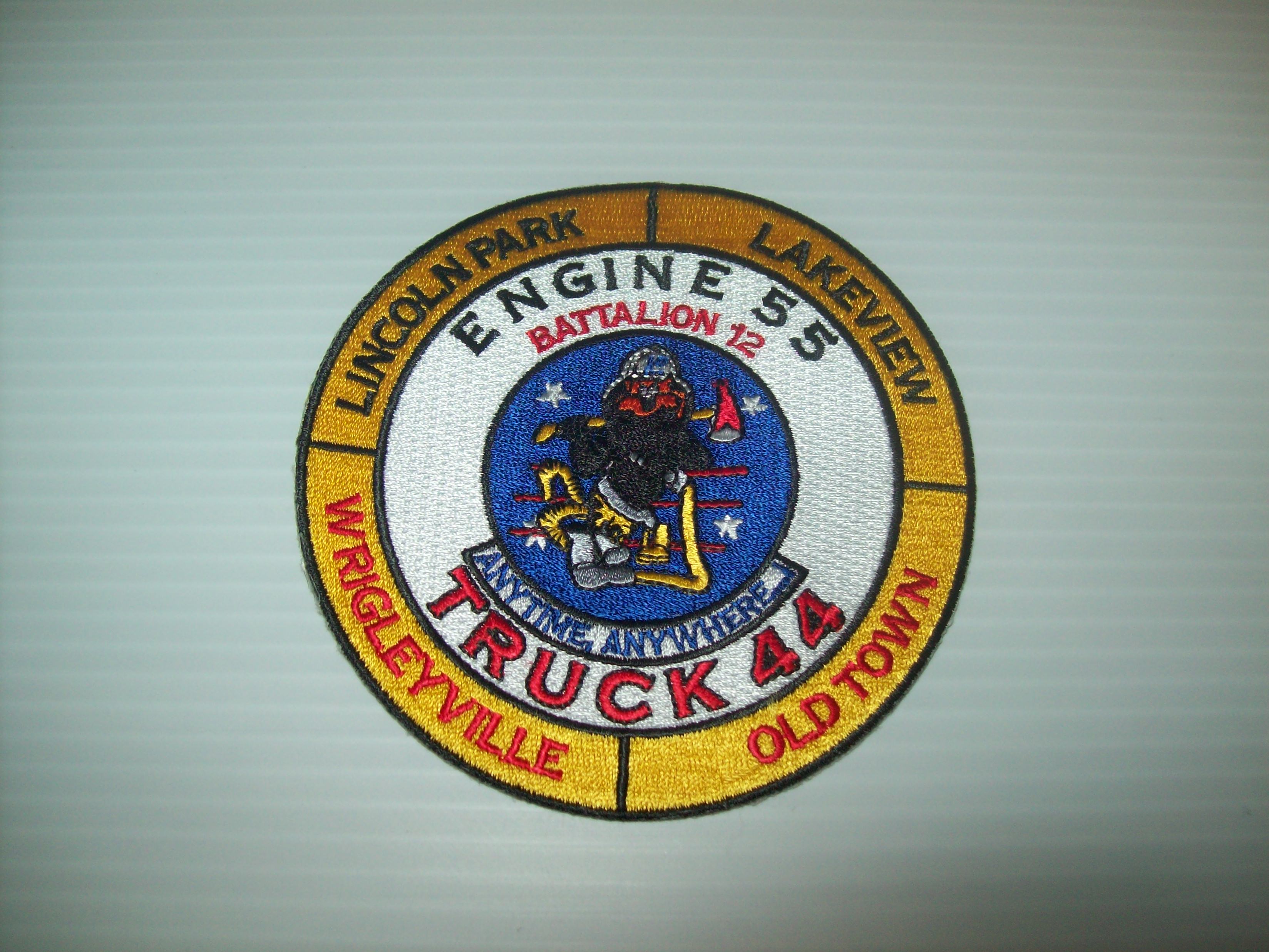 Chicago Fire Department Engine 55 Patch 