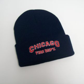 CFD Hat Blk Ltr Beanie 12"